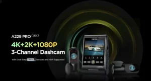 A229 PRO 3CH - mijndashcam.nl