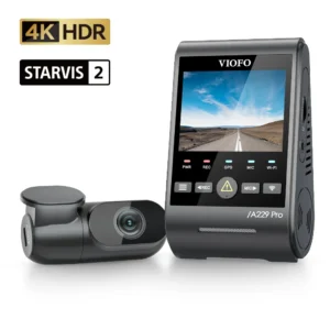 VIOFO A229 Pro 2CH – Dubbele Sony STARVIS 2 Dashcam met 4K Voor en 2K Achter - mijndashcam.nl