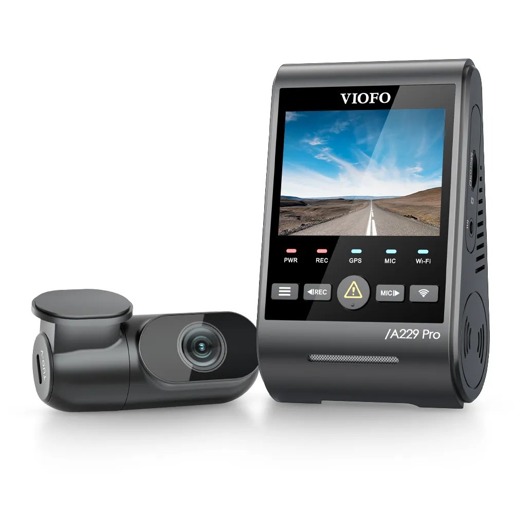 Front en Rear dashcam