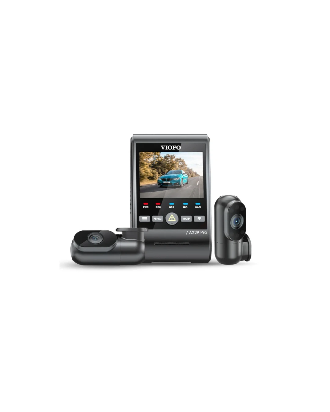 3-kanaals dashcam